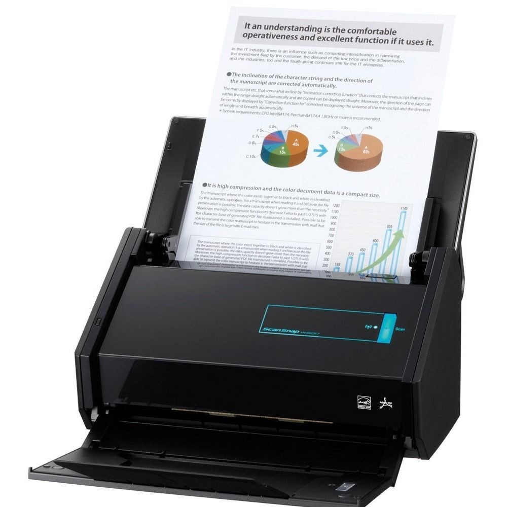 fujitsu scansnap ix500 color duplex desk scanner for mac and pc